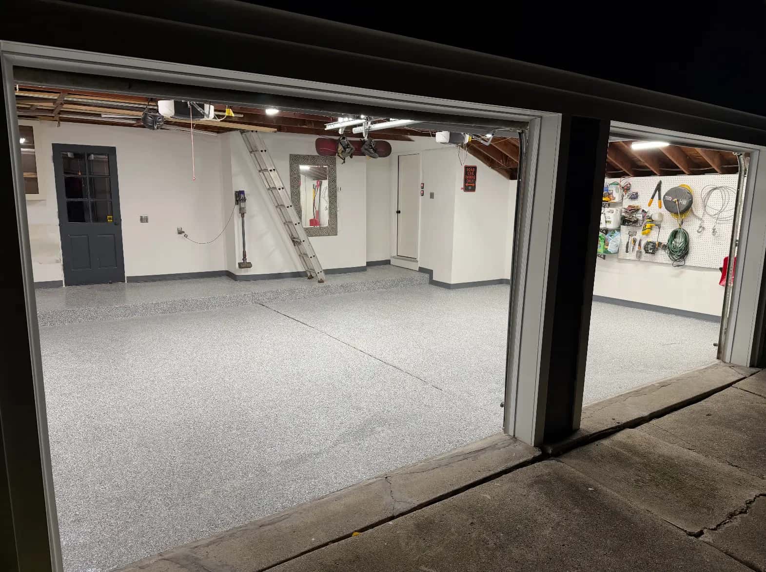 Newman Village garage floor 1