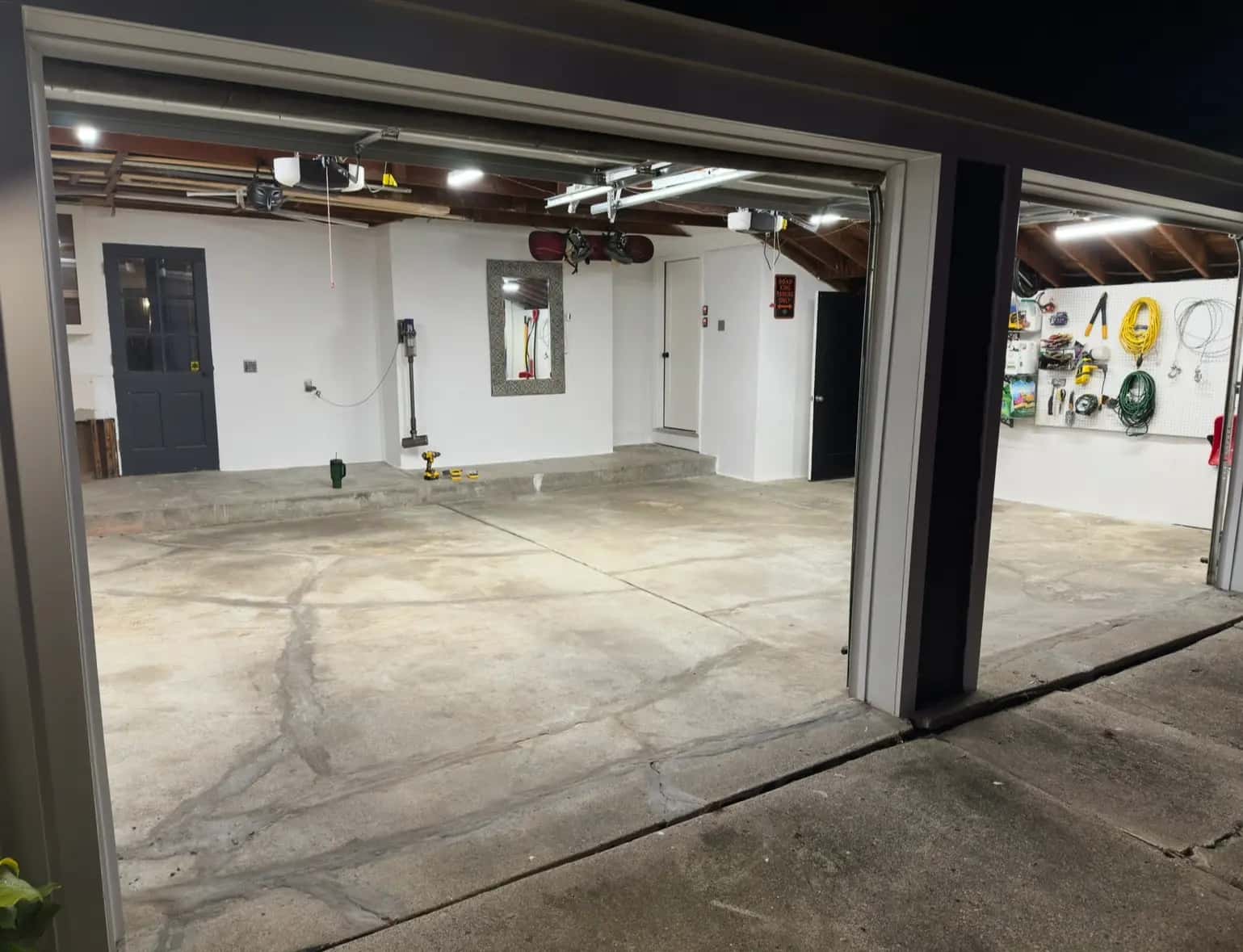 Newman Village garage floor 2