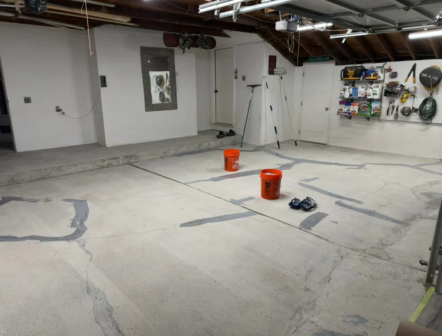 Newman Village garage floor 3